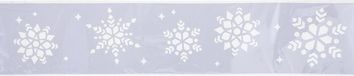 Feeric lights & Christmas Feeric Christmas Raamsjablonen - Sneeuwvlokken - Wit - 12 x 60 cm