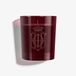 Sisley Rose Scented Candle, Cylinder, Red, Amber, Musk, Sandalwood, 1 Piece