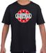 Bellatio Decorations Shoppartners Bv Have fear Austria is here t-shirt met sterren embleem in de kleuren van de Oostenrijkse vlag - zwart - kids - Oostenrijk supporter / Oostenrijks elftal fan shirt / EK / WK / kleding 146/152