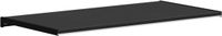 vidaXL - Raamdorpel - Zwart - met - houtnerf - 100 x 40 x 4,5 cm - PVC