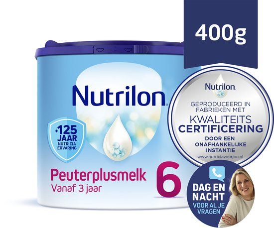 Nutrilon 6 Peuterplusmelk - Flesvoeding Vanaf 3 Jaar - 400g