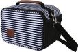 Sac isotherme - Rayures rouges et bleues
