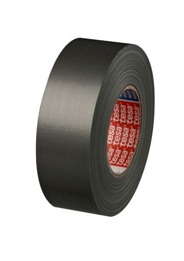 tesa 4688 - Zwarte Kantoortape - 50 mm x 5 cm - Zwart