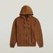 G-Star Washed Loose Full Zip Hdd Sw Heren Sweater XL Potting Soil Smokey Gd