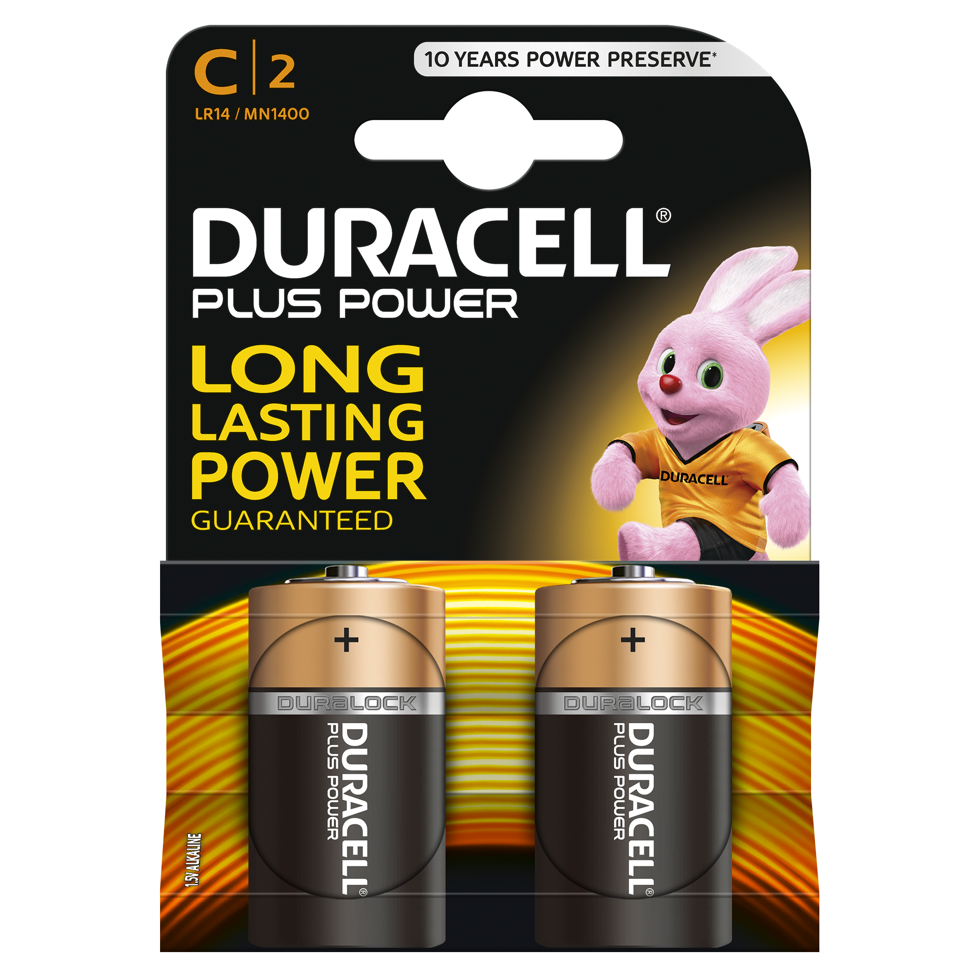 Duracell C Plus Power batterijen (2 stuks)