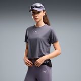 Puma Brightstride Cloudspun T-shirt Met Korte Mouwen Grijs L Vrouw