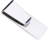 Jag Shaving Metalen roestvrijstalen geldclip - Strak zilver Luxe voor mannen en vrouwen - Geschikt als kaarthouder Documenthouder Geldclip Metalen geldclip