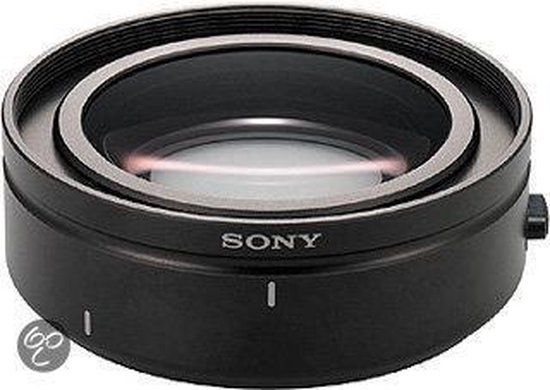 Sony VCL-HG0862 Wide Conversion Lens - Black