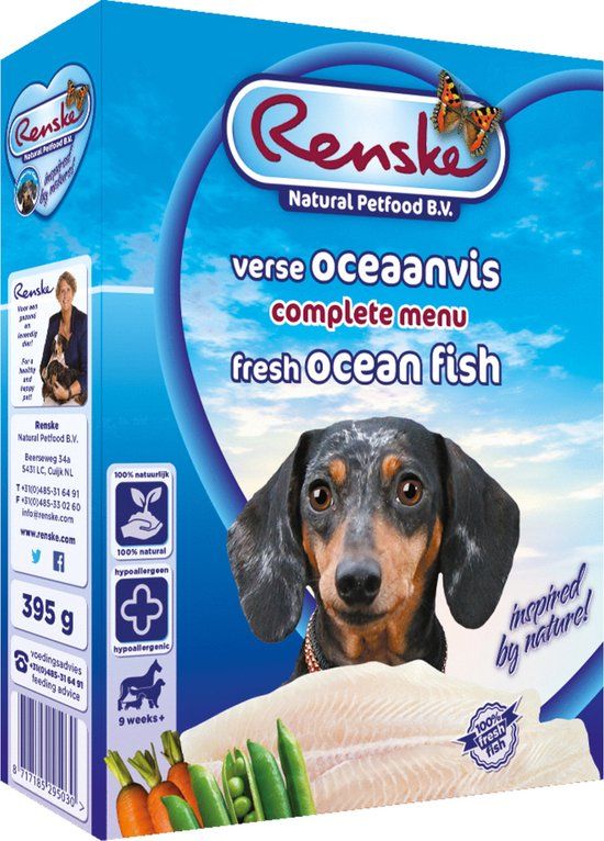 Renske Vers Vlees Hondenvoer - Vis - 395 gr