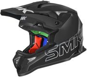 SMK Allterra Mat Zwart Crosshelm - Helm