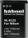 HAHNEL Hähnel HL-EL23 Ultra Li-Ion Accu voor Nikon