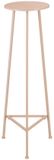 Mica Decorations Adine Plantentafel - H120 x Ø35 cm - Metaal - Lichtroze