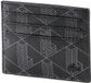 LACOSTE The Blend CC Holder Allover Monogram Noir Gris kaarthouder