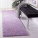Safavieh Augustus Shag Collection Paars Kortpolig Tapijt 76 x 183 cm