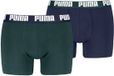 Puma Boxershorts - Everyday Basic - 2-pack - Heren Ondergoed - Green / Navy - Maat XL