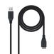 Nanocable 10.01.1101-BK USB 3.2 Gen 1 (3.1 Gen 1) 1 m USB A Micro-USB B Zwart