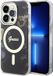 Guess Golden Marble Back Case for iPhone 13 Pro Max - Black