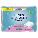 Lines Fater Spa Lines Specialist Classic Underpads 80x180 Cm, 30 Pieces