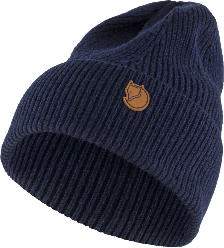 Fjällräven Directional Rib Beanie, dark navy