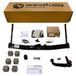 Westfalia Afneembare Trekhaak - AHK voor Audi A6 Allroad (BJ 06/2012-10/2014) in een set met 13-polige voertuigspecifieke Westfalia elektrische set