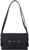 GUESS Lefia Flap Shoulder Bag Black Zwart