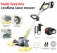 Batterie-grastrimmer - Tondeuse électrique - 1 batterie - Manche télescopique - Moteur à brosses - Écran LED - Appareil de jardin