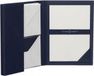 Rössler Papier 1026831009 - Paper Royal - Briefpapiermappe DIN A5/C6, 15/15, blau/weiß gerippt