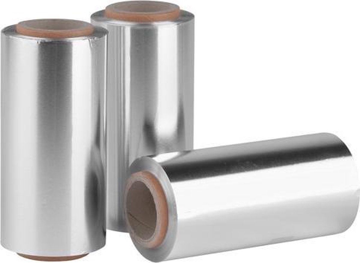 Sibel SET VAN 3 ROLLEN ALUMINIUM 12CM 100MT 12µ