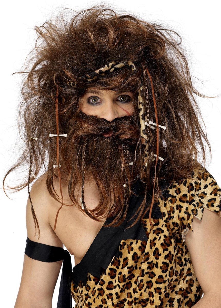 Generik Dressing Up & Costumes | Costumes - Culture History Leg - Crazy Caveman Set