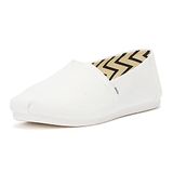 TOMS Alpargata Loafer Flat, mocassin voor heren, Wit.