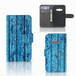B2Ctelecom Samsung Galaxy Xcover 3 | Xcover 3 VE | Book Style Case | Wood Blue