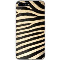1001 coques Apple iPhone 8 Plus Zebre Bedrukt siliconen hoesje