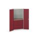 Bott Verso Systeemkast | 1050x550x2000mm | 6 Lades | 1 Perfo Achterwand | RAL 3004