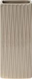 Excellent Houseware Waterverdamper radiator - beige - met relief - kunststeen - 18 cm - luchtbevochtiger