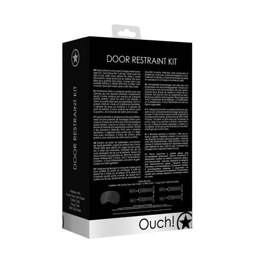 Ouch! Door Restraint Set - Black