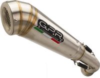 GPR Exhaust Systems Powercone Evo Benelli Leoncino 500 17-20 Euro 4 Silencieux homologué Argent