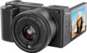 Easypix VX6430 Digitale camera 64 Mpix Zoom optisch: 10 x Zwart 4K video