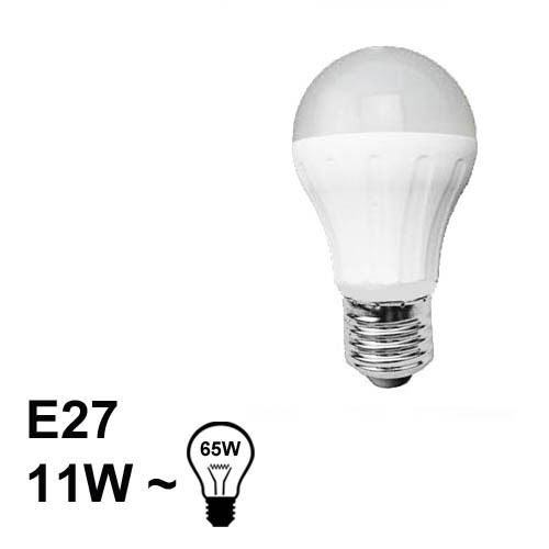 Verlichting E27 LED Bol Lamp 11W Warm
