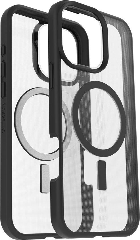 Otterbox React Backcover Case for Apple iPhone 16 Pro - Transparent/Black