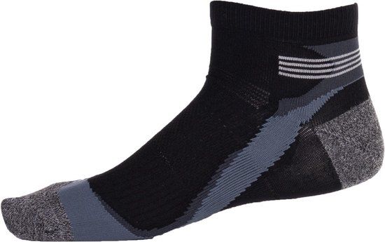 Rucanor Hardloopsokken Kort 2-pack Zwart Maat 35-38