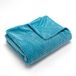 Amadeus Plaid Geruit Turquoise 130 x 170 cm
