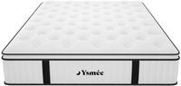 Vente-unique Matras met pocketveren en ingebouwde dekmatras 160 x 200 cm dikte 28 cm - AMERICAN DREAM van YSMÉE