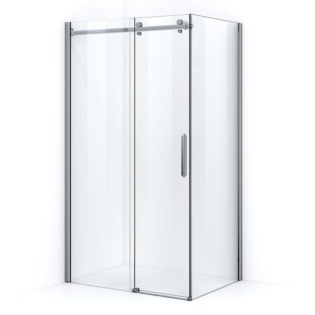Maxaro Douchecabine 110x90cm Crystal Allure met Schuifdeur - 6095831840899