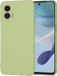 Techsuit Hoesje geschikt voor Motorola Moto G53 - Soft Flex Silicone Back Cover - Matcha