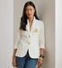 Lauren Ralph Lauren Blazer 'Anfisa' or / blanc