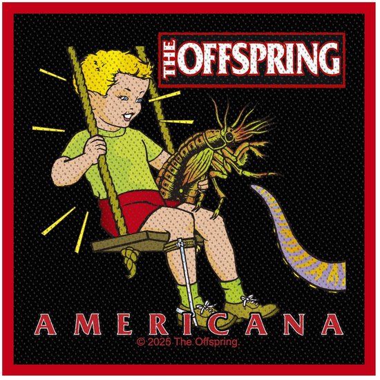 The Offspring Americana Unisex Patch - meerkleurig