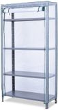 DOMO PAK LIVING Beschermhoes voor planken van 95 cm x 40 cm x 190 cm