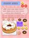 Donut Lover's Word Search Puzzle: Sweet Bakery Fun with 50 Tasty Puzzles for All Ages & Relaxation: Large Print Brain Games with Dessert Themes, Fun Challenges, Stress Relief and Gift for Donut Fans