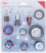 BGS technic BGS Set borstel- en schuurlamellenschijven - 10 delig