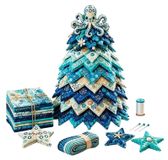 Kit de courtepointe de Noël pour décoration faite à la main